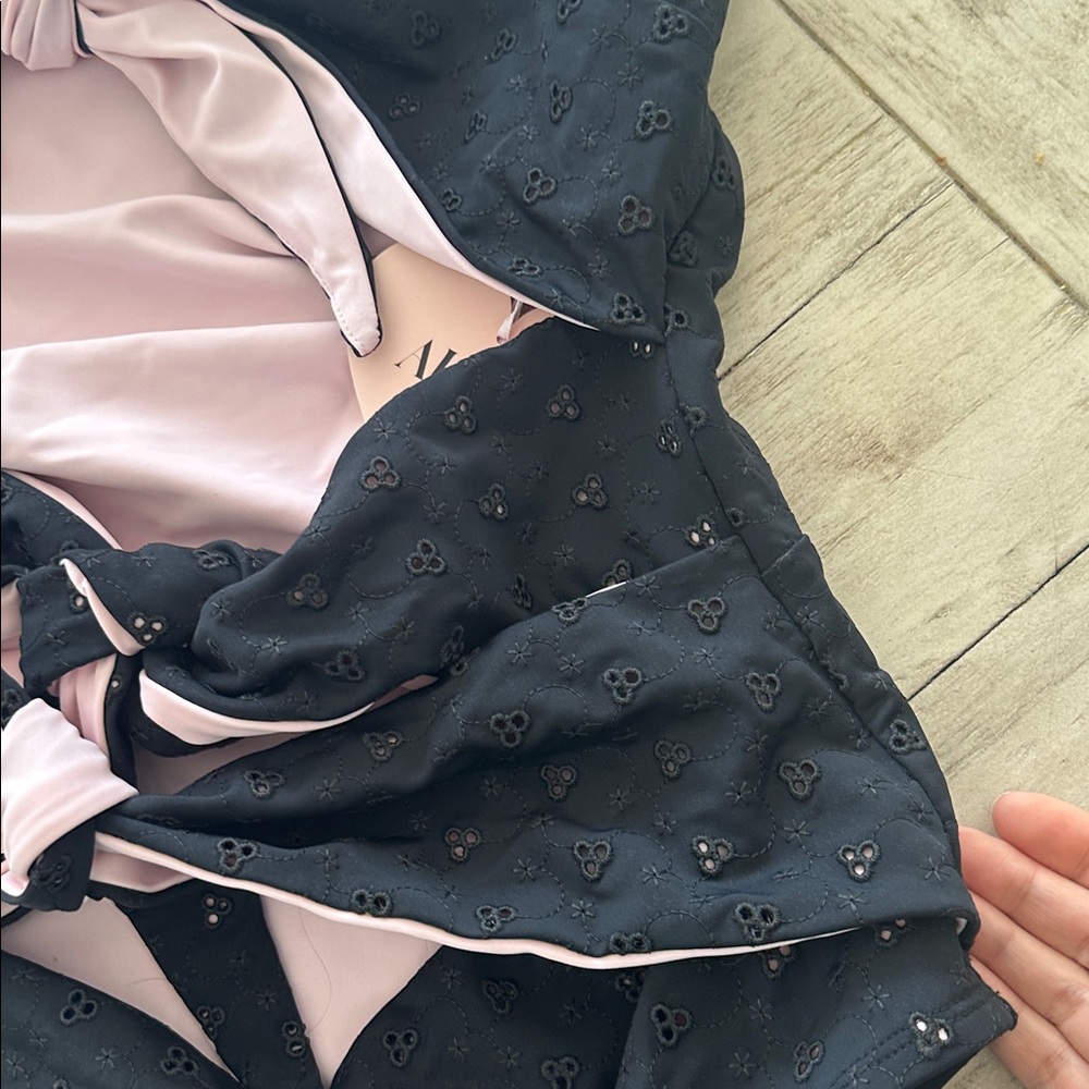 NWT Alpine Butterfly | Goddess Stretchy Eyelet Black Pink 2X - Picture 8 of 10